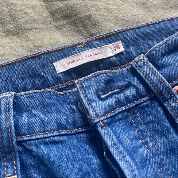 Levi's Ribcage Straight Ankle W28 L27 - Picture 9 of 16
